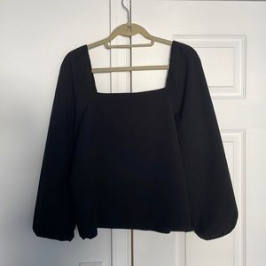 Madewell puff sleeve blouse